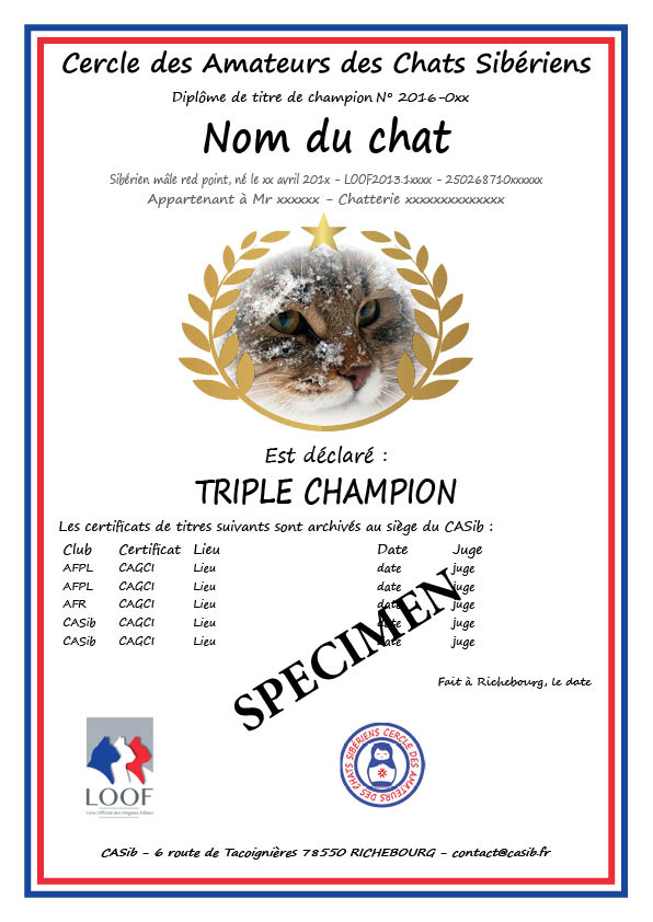 Dipl&ocirc;me parcours France